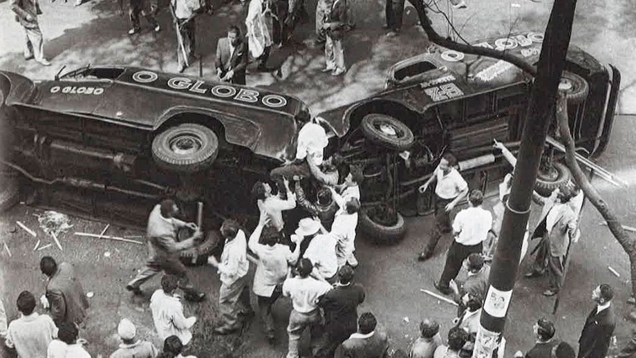Autounfall des brasilianischen Präsidenten 1954